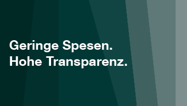ETF: Geringe Spesen. Hohe Transparenz
