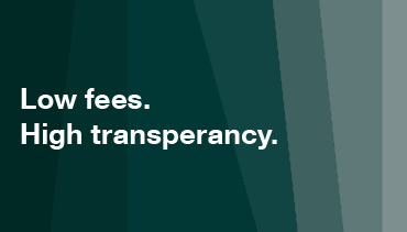 ETFs: Low fees. High transparency ETFs: Low fees. High transparency