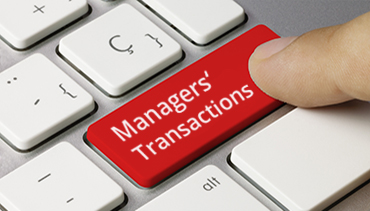 Managers' Transactions Managers' Transactions auf Tastatur