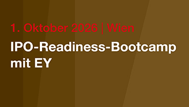 IPO-Readiness-Bootcamp mit EY am 23. Oktober 2025 IPO-Readiness-Bootcamp mit EY am 23. Oktober 2025